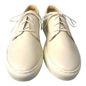 Nisolo Everyday Low Top Sneaker in Bone – Men’s Size 9.5